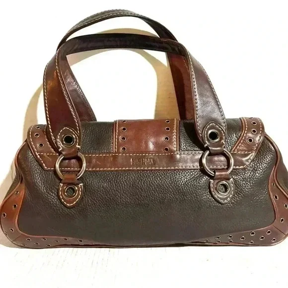 Michael Kors brown leather shoulder handbag - Picture 2 of 10